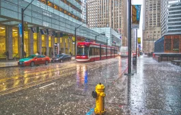 پیش بینی بارندگی شدید در تورنتو