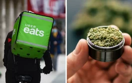 خدمت جدیدUber Eats  تحویل ماریجوانا در تورنتو