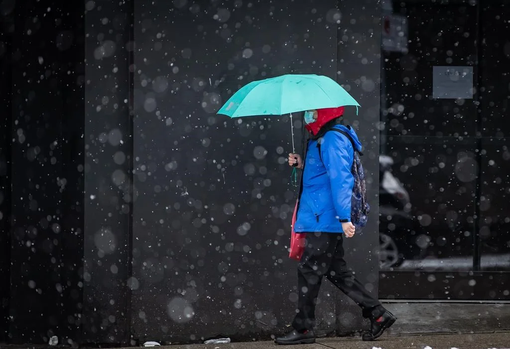 هشدار بارش برف برای ونکوور