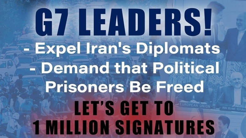 نزدیک به یک میلیون امضا پای درخواست حامد اسماعیلیون از سران کشورهای G7