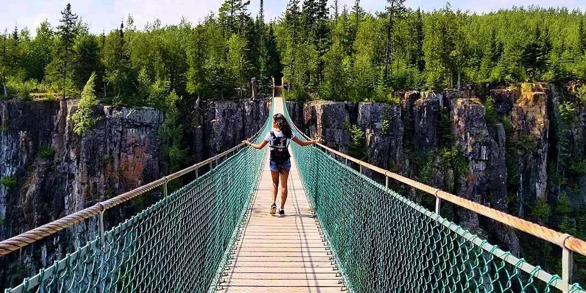انتاریو دارای طولانی‌ترین پل معلق عابر پیاده در کانادا