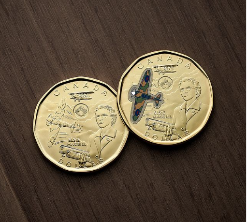 طرح جدید سکه 1دلاری کانادا