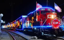 قطار تعطیلات جادویی CP  به انتاریو باز می گردد